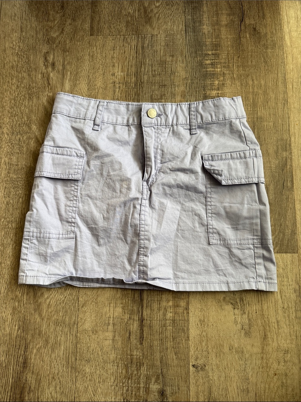 art class Lavender Cargo Mini Skirt